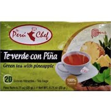 Imagen del producto PERU CHEF TE VERDE CON PINA