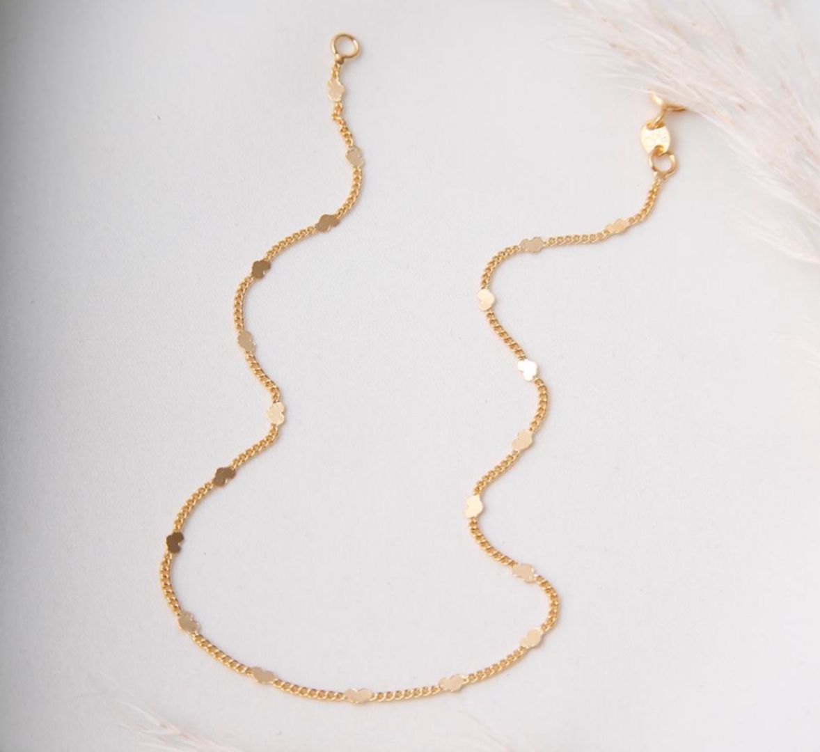 Tobillera corazones 25cm 