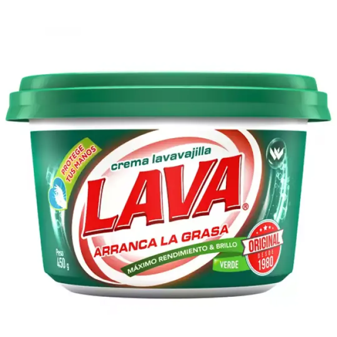 CREMA LAVA LOZA VERDE*450G