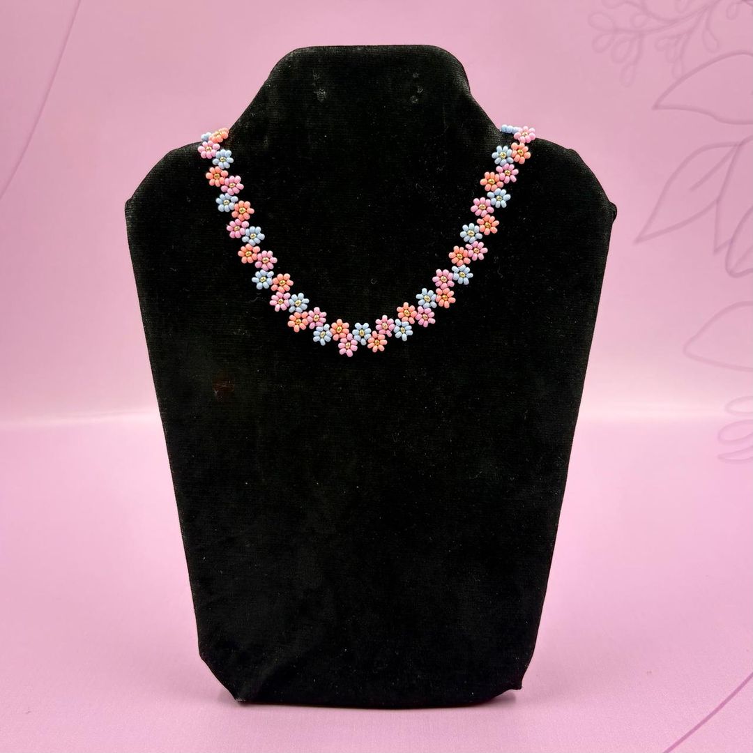 GARGANTILLA DOBLE FLOR