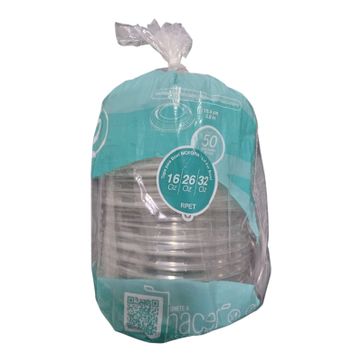 Imagen del producto   A.TAPA BOWL 16-26-32 OZ BIOFORM PAQ X 50 UND