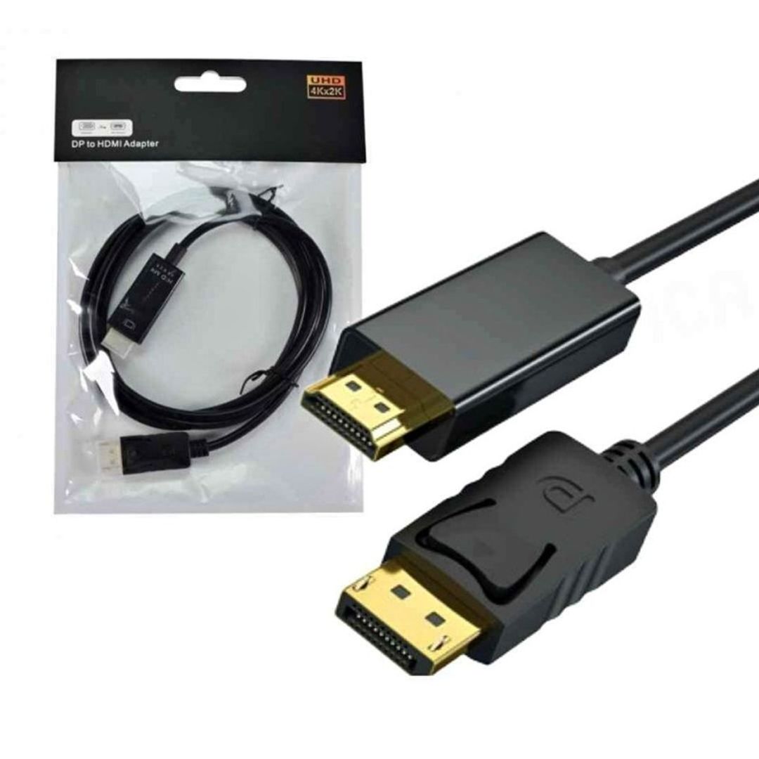 CABLE DISPLAY PORT HDMI 1.8M- 4K