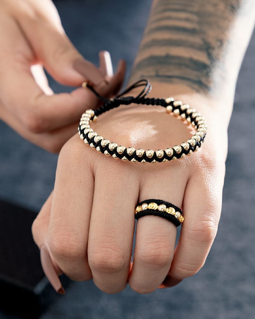 Anillo italiano y liso 