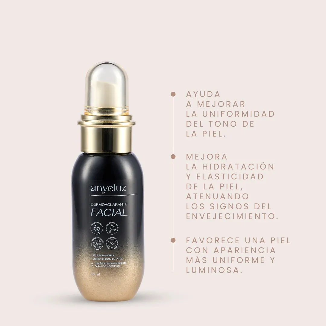 Dermoaclarante facial 