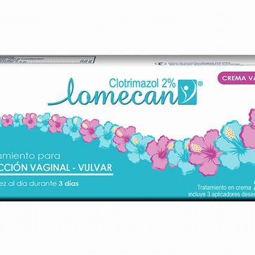 Imagen del producto LOMECAN V (CLOTRIMAZOL 2%) CR VAGINAL