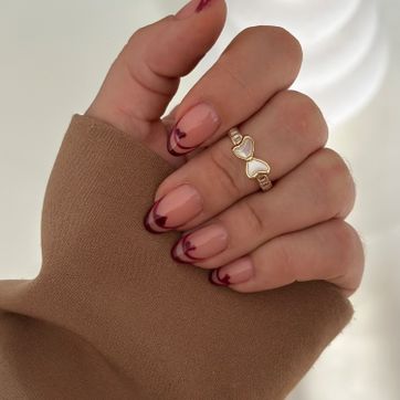 Imagen del producto Anillo moño blanco 