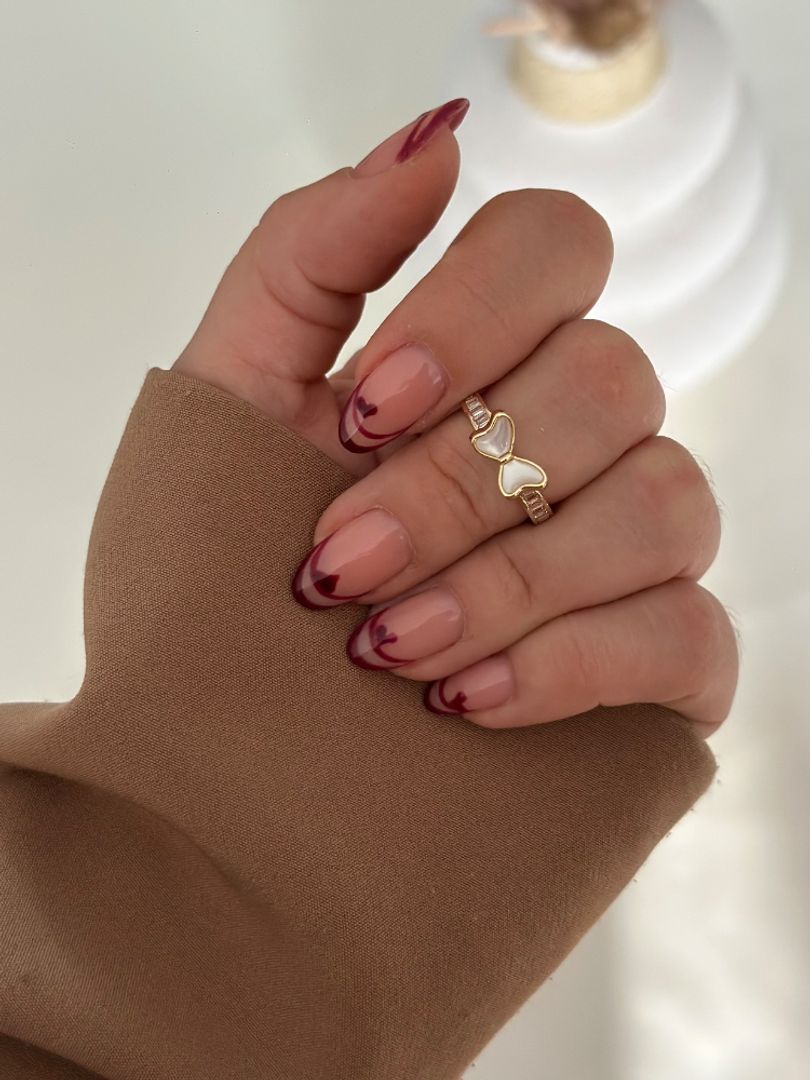 Anillo moño blanco 