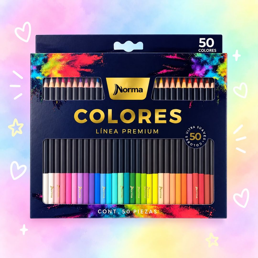 Colores Norma Premium x 50
