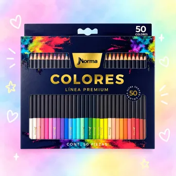 Imagen del producto Colores Norma Premium x 50