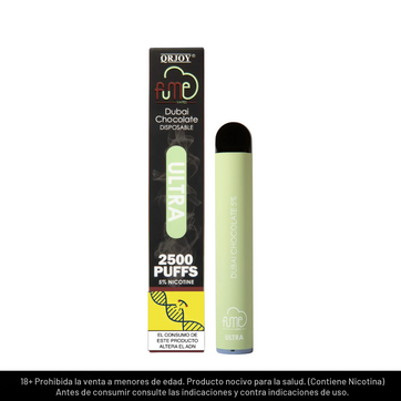Imagen del producto Fume Ultra Dubai Chocolate 2500 Puffs