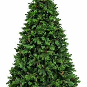 Imagen del producto ARBOL VERDE 3 FIBRAS CON PIÑAS EDICION ESPECIAL 2.70 METROS