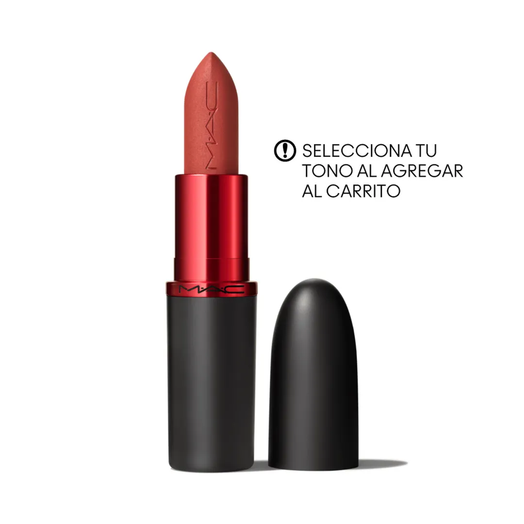 MAC Labial MACXimal Mate Sedoso Tonos Viva Glam 