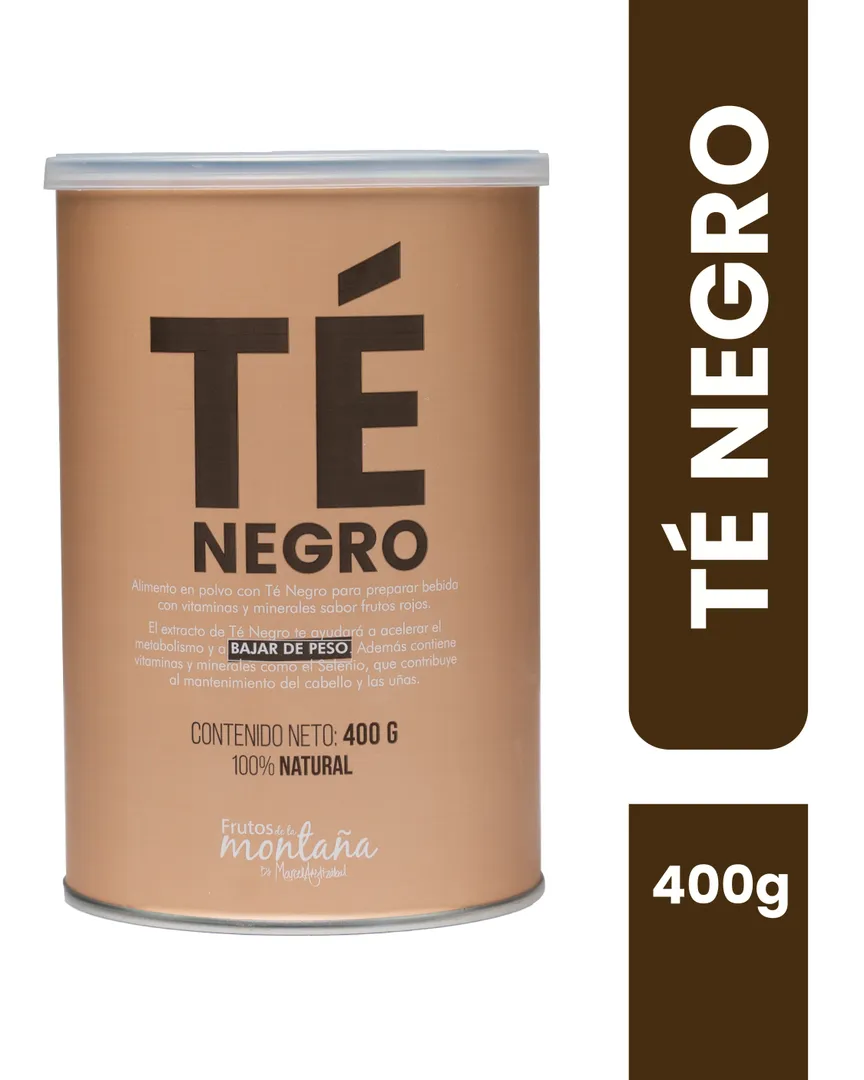 TE NEGRO 400GR FRUTO SALVAJE