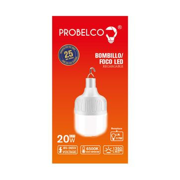 Imagen del producto BOMBILLO 20W RECARGABLE CJ*100