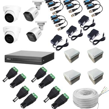 Imagen del producto KIT DAHUA X4 INTERIOR Y EXTERIOR