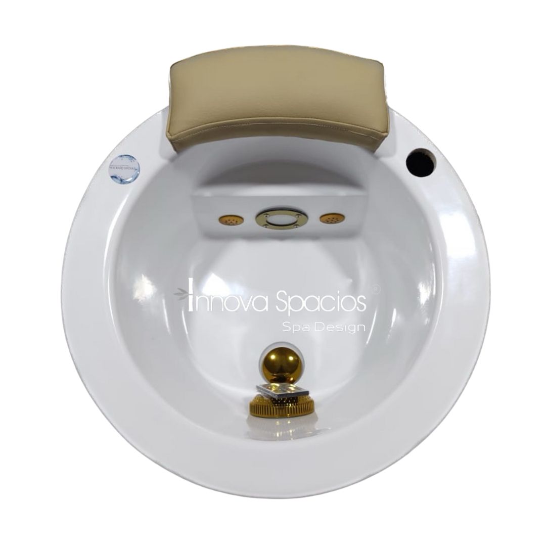 PEDI SPA ROMA DORADO (No incluye grifería)