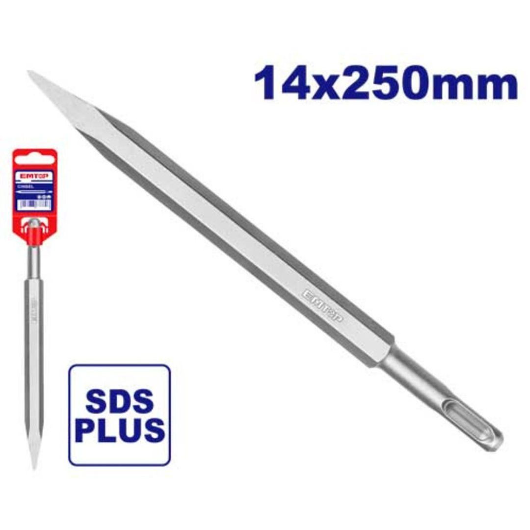 EMTOP CINCEL PUNTA SDS PLUS 14x250x20MM SUPER EMTOP