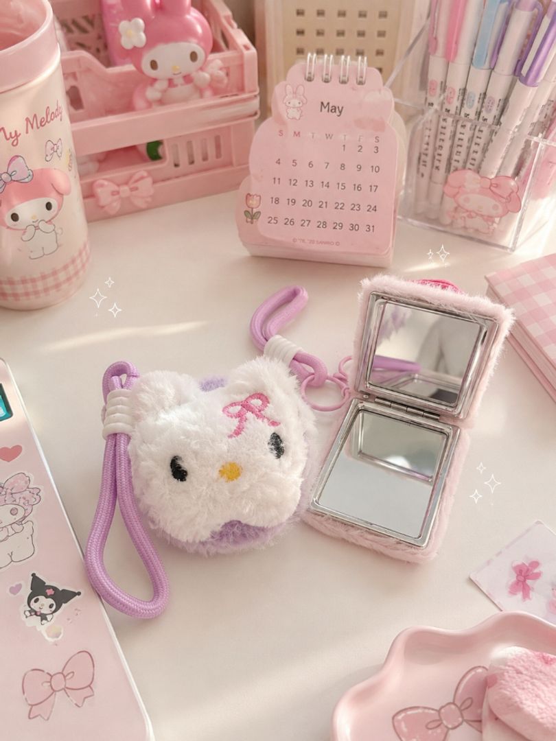 Espejo llavero peluche 