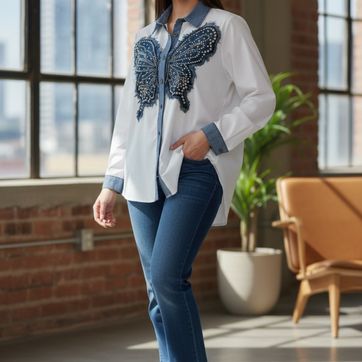 BLUSÓN BUTTERFLY - imagen 1