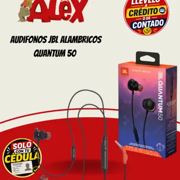 Imagen del producto Audifonos JBL Alambricos Quantum 50 