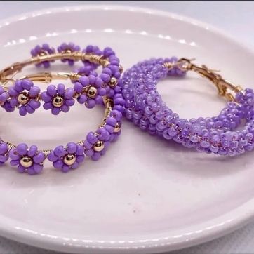 Imagen del producto CANDONGAS FLOR LILA 