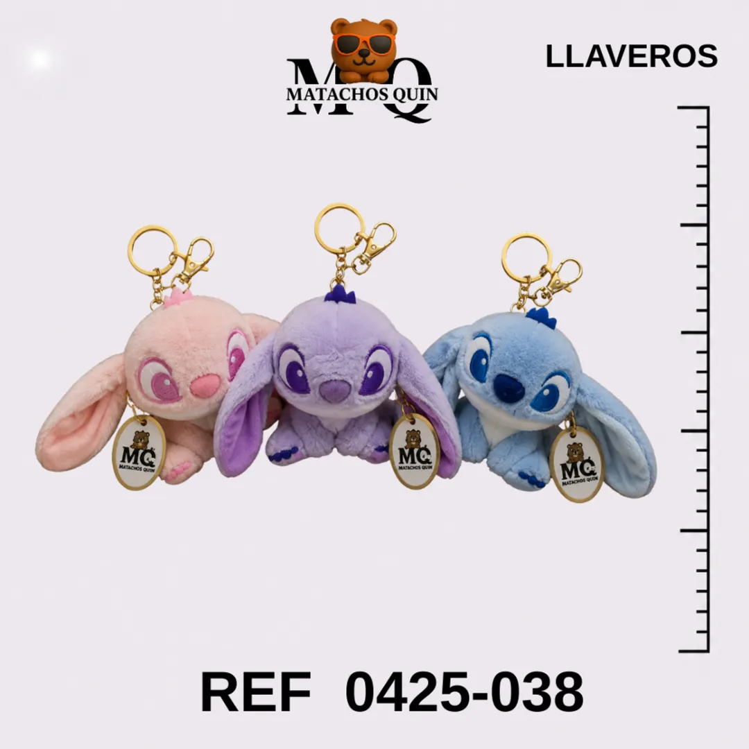 LLAVEROS DE STITCH SURTIDOS