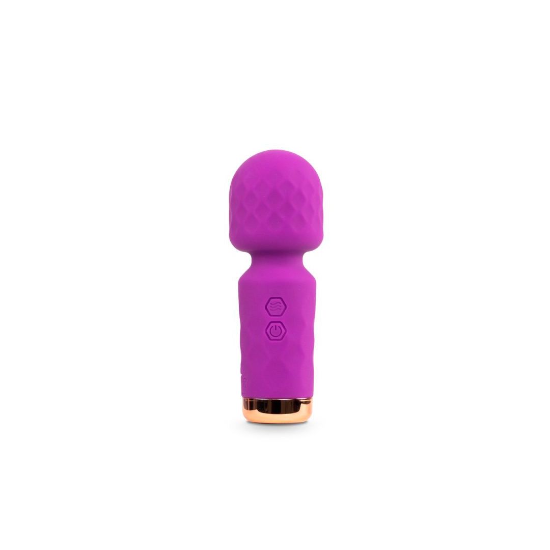 Mini masajeador y vibrador clitorial
