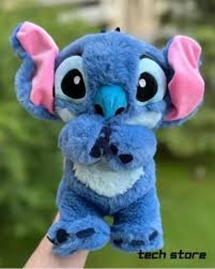 PELUCHE STICH RESPIRA SONIDO LUZ