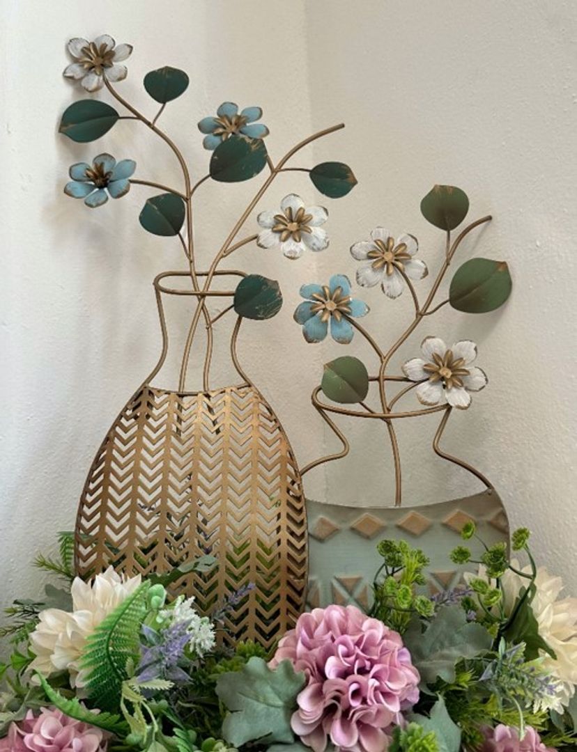 Cuadro para pared en latón.