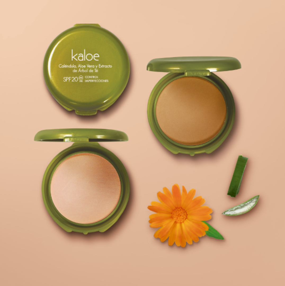 Polvo Compacto Control Imperfecciones Kaloe