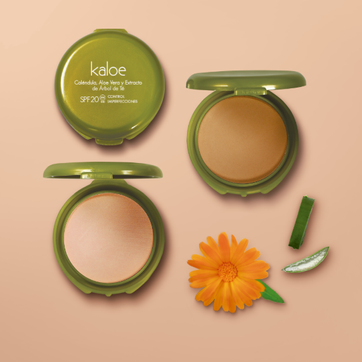 Polvo Compacto Control Imperfecciones Kaloe - imagen 1