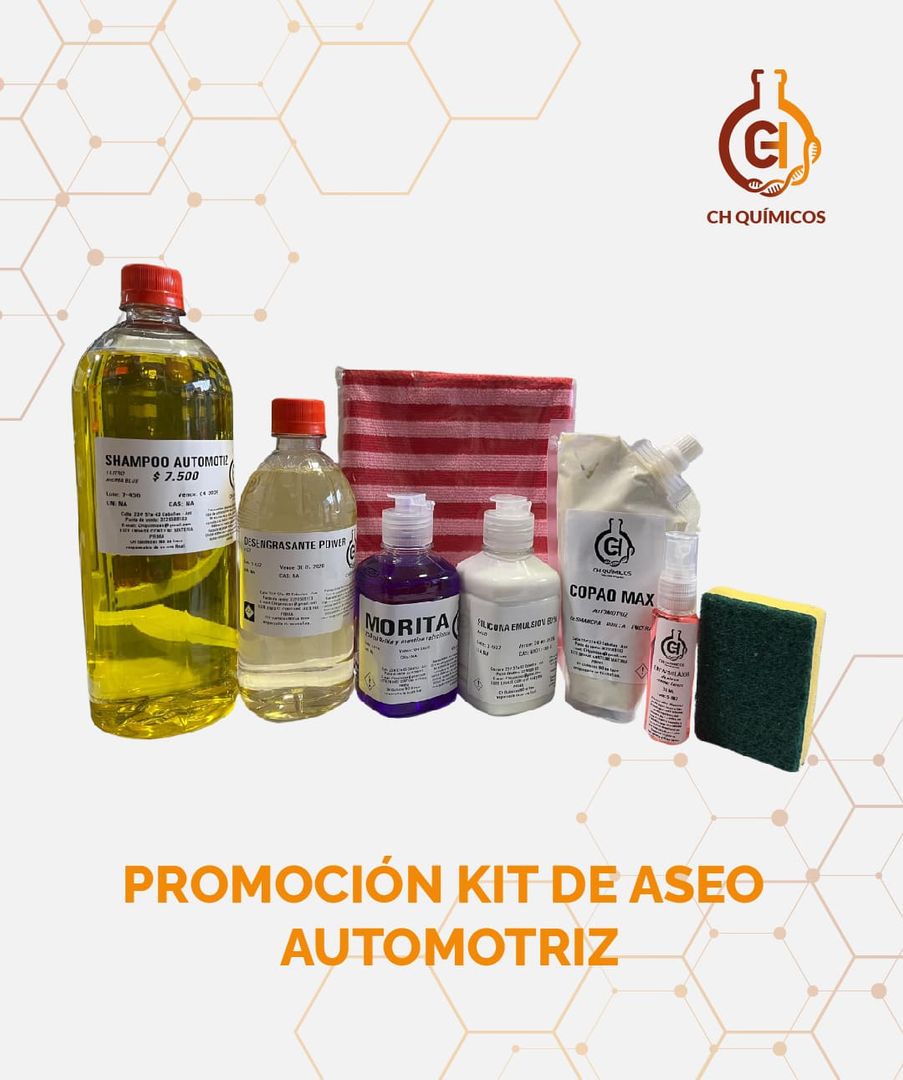 KIT DE ASEO PARA AUTOMOTRIZ
