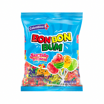 Imagen del producto Bonbonbum surtido tropical x24