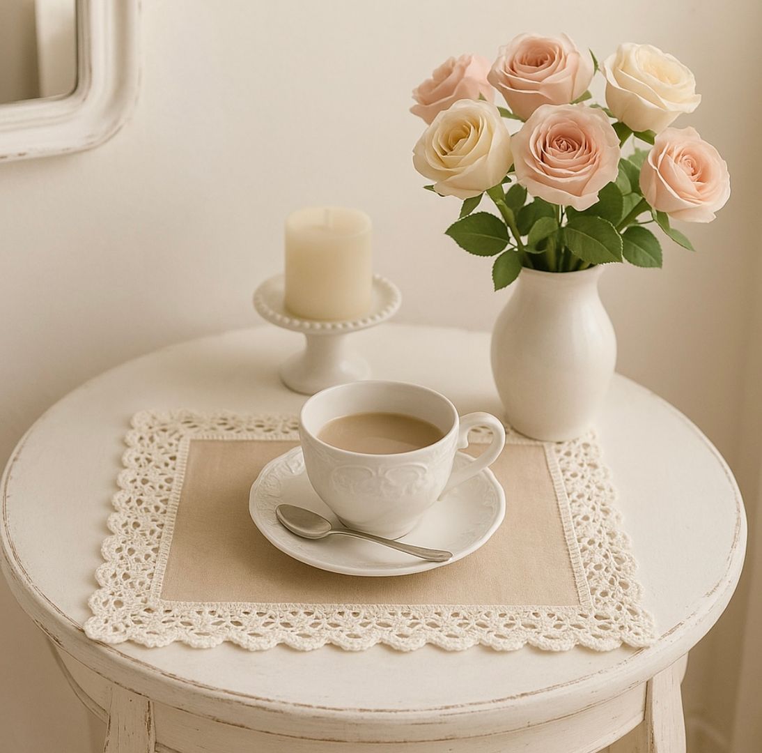 Individuales Lino& Crochet 2 U 