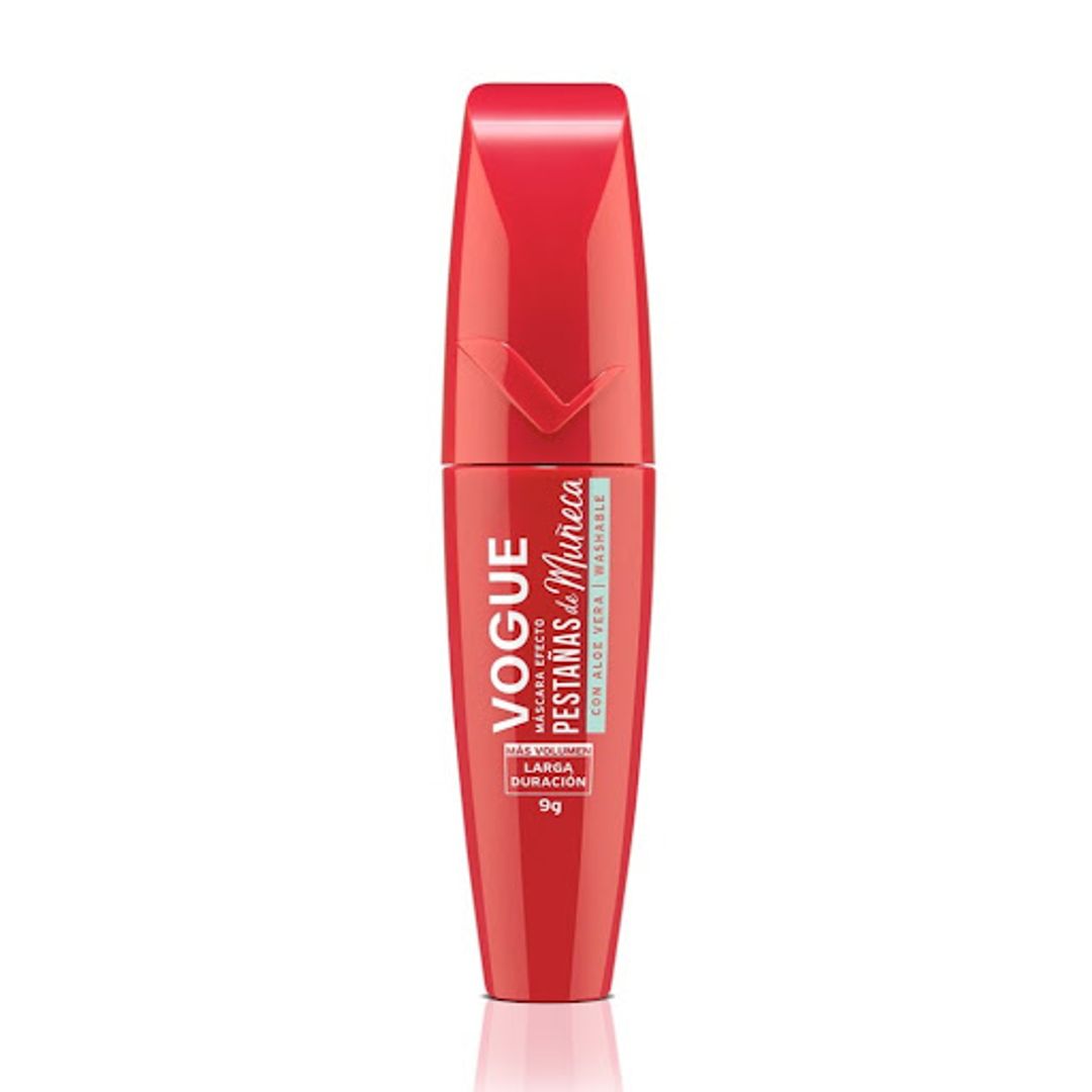 MASCARA EFECTO PESTAÑAS DE MUÑECA 9GR A PRUEBA DE AGUA VOGUE