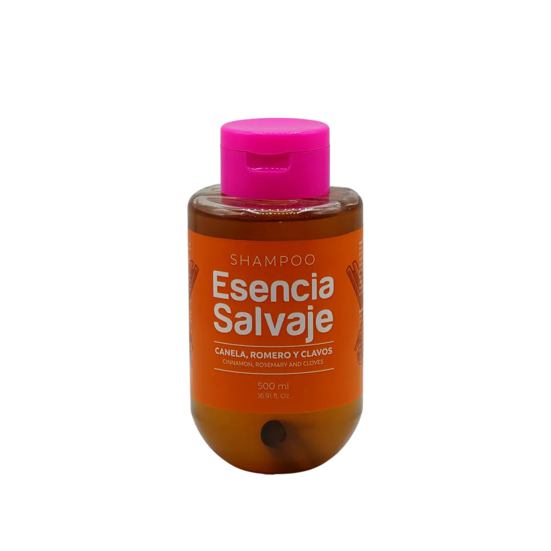 SHAMPOO CANELA, ROMERO Y CLAVOS