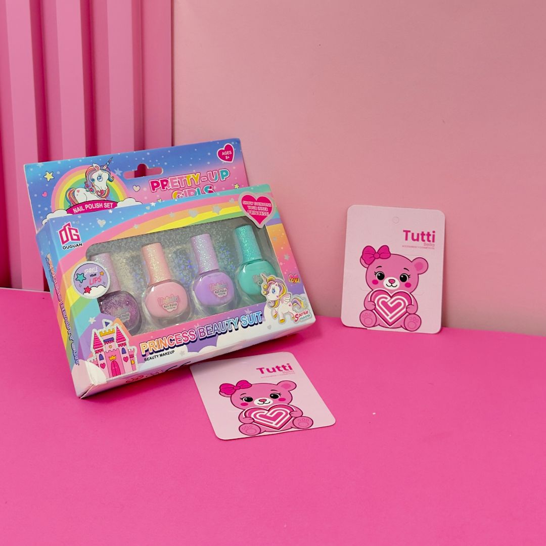 KIT DE ESMALTE INFANTIL 