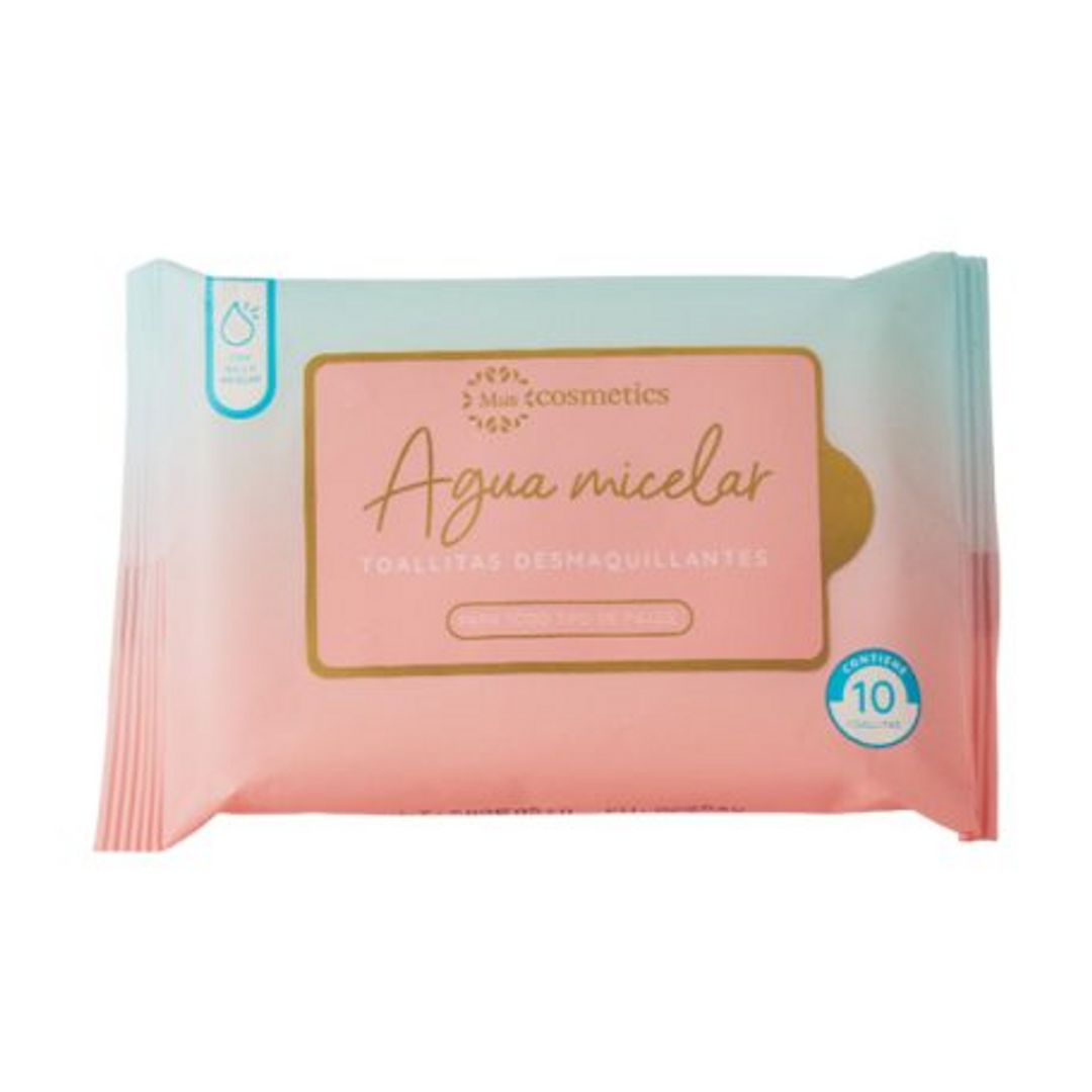 TOALLITAS DESMAQUILLANTES X 10 MIIS COSMETICS