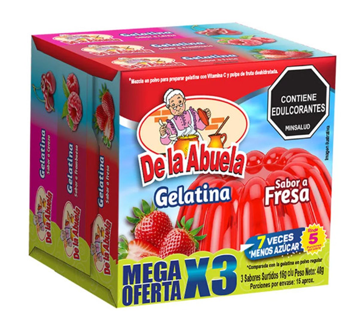 GELATINA DE LA ABUELA CFF*3*16G