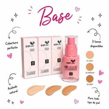 Imagen del producto BASE COVERAGE DAY COLORS