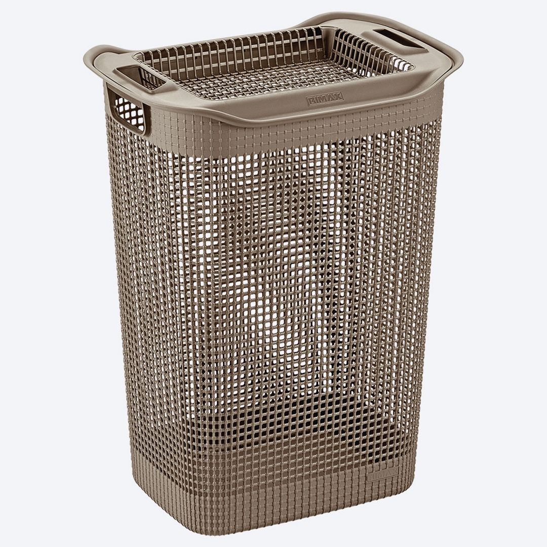 CESTA ROPA LINUM MOCCA RIMAX	