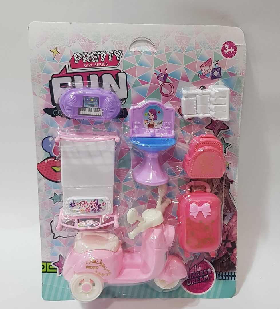 SET MOTO +CAMA NIÑA