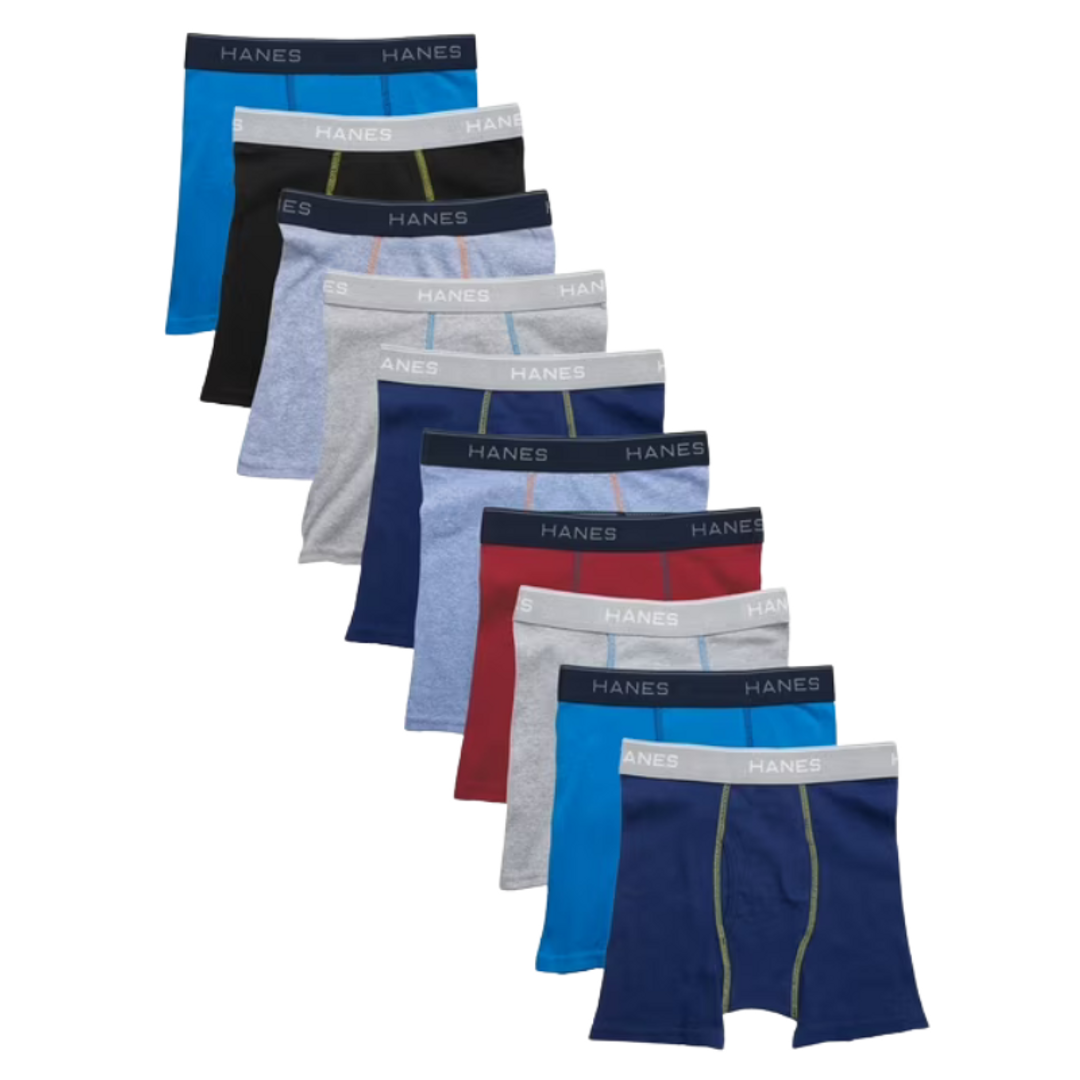 12/14 Set 10 Boxers HANES