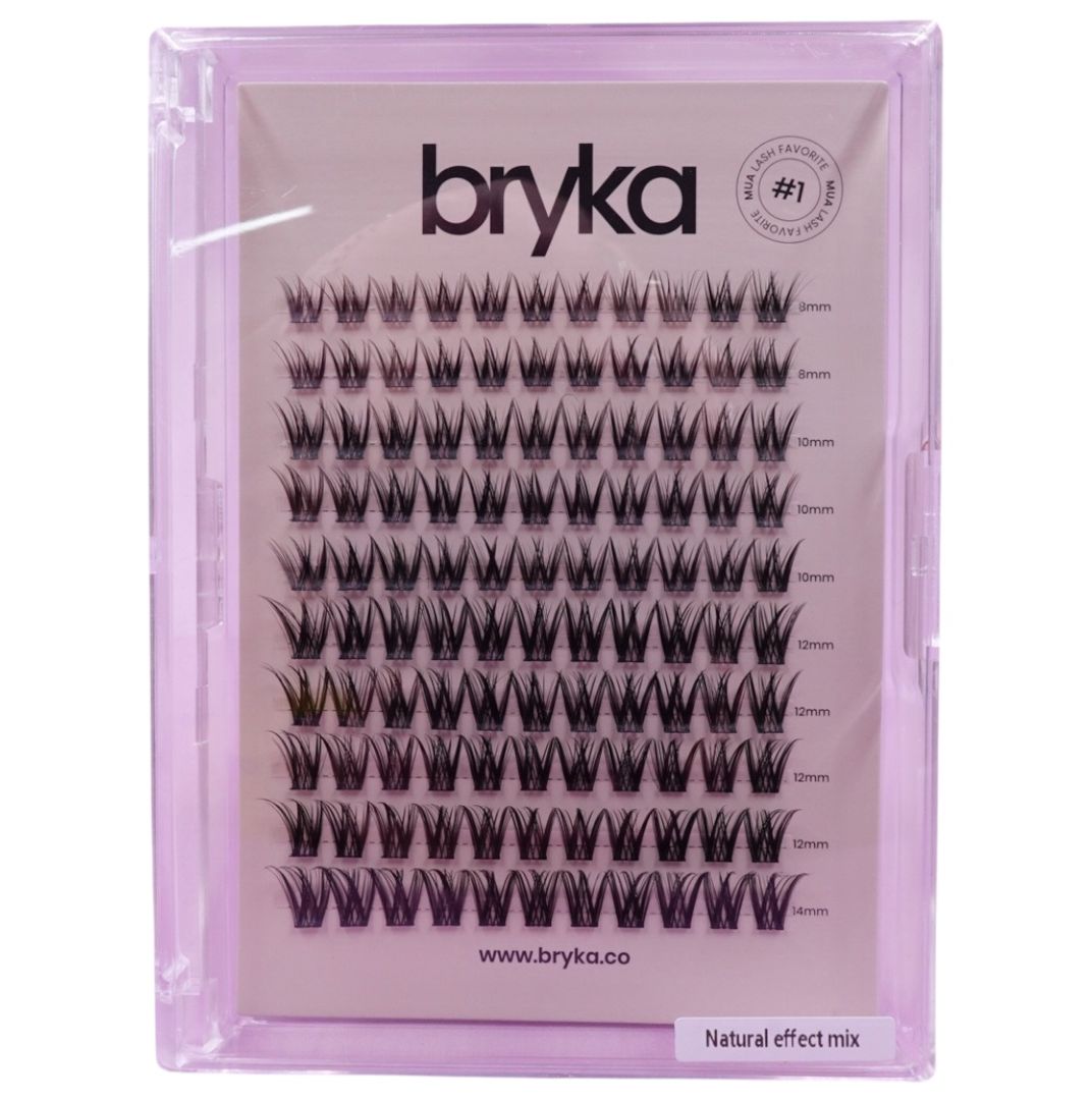 PESTAÑAS CLUSTER x10 BRYKA