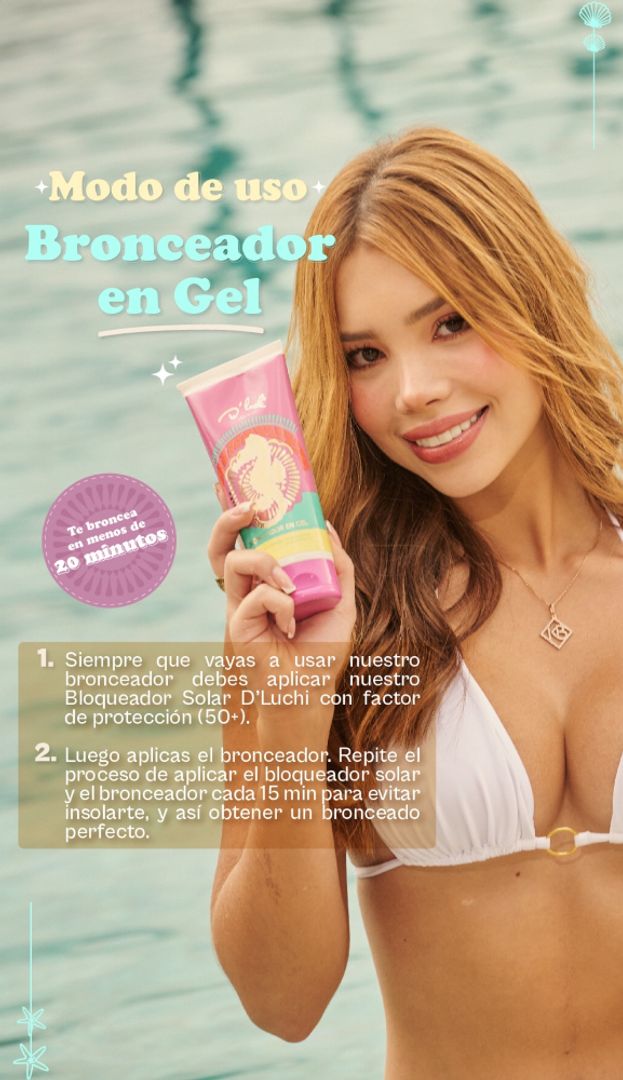 Bronceador en Gel D'Luchi