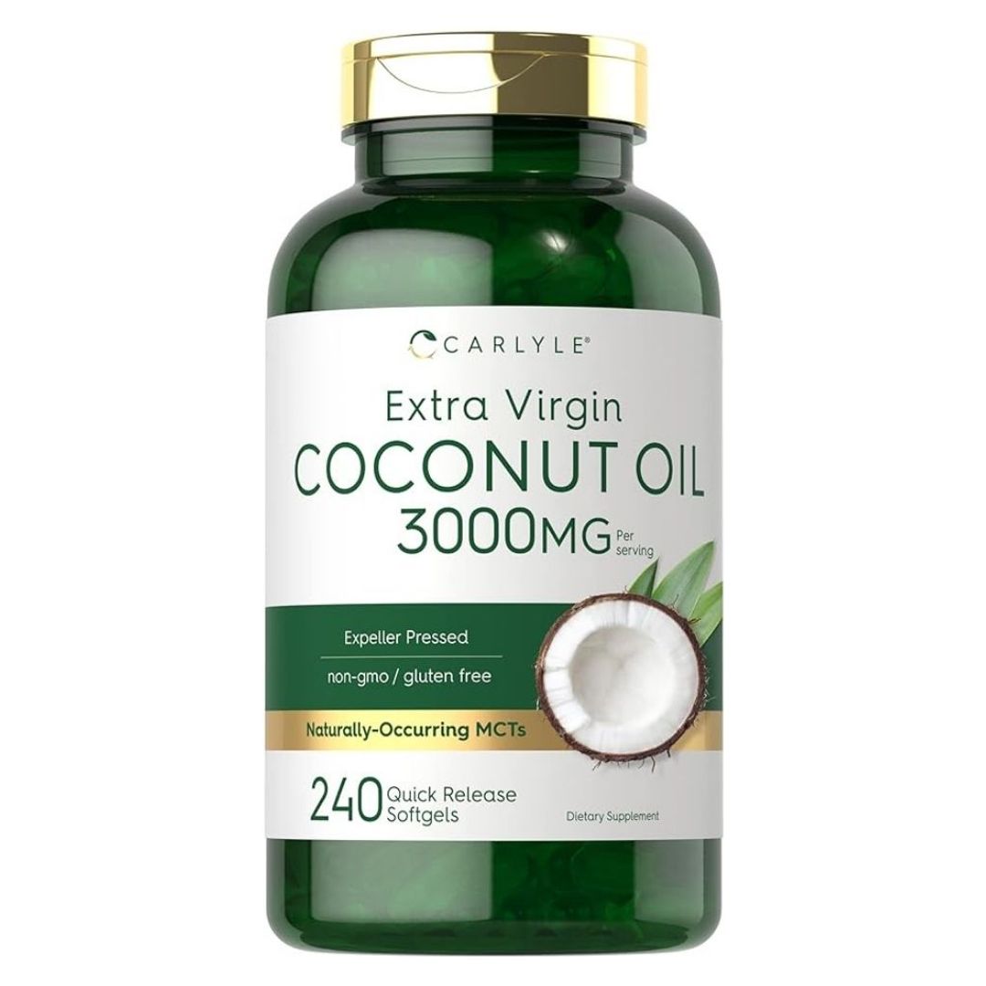 Aceite de coco | 3000 mg | 240 softgels