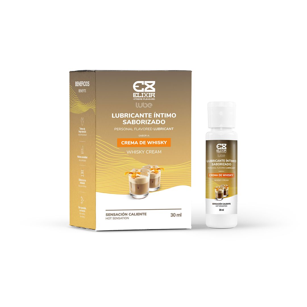 Lubricante Caliente crema de whisky 