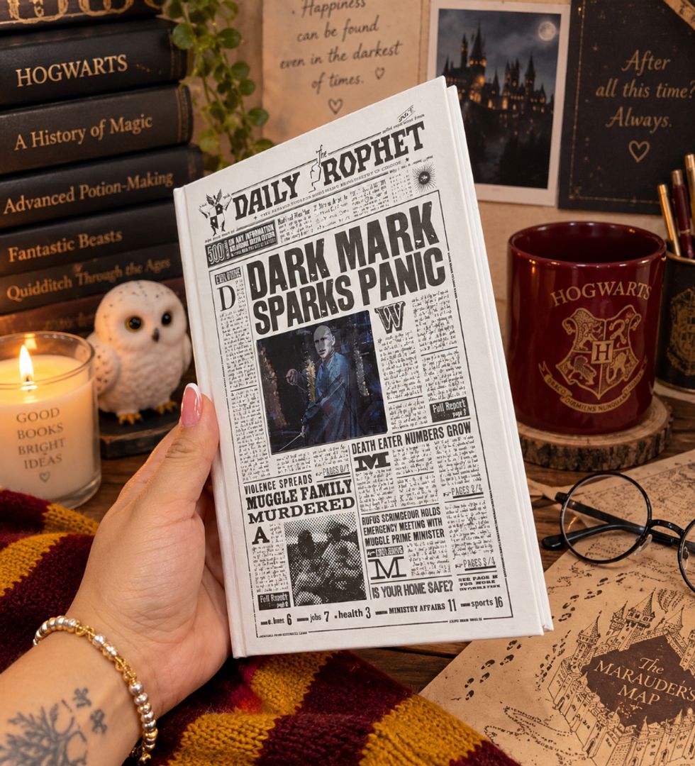 Agenda pasta dura Harry Potter 