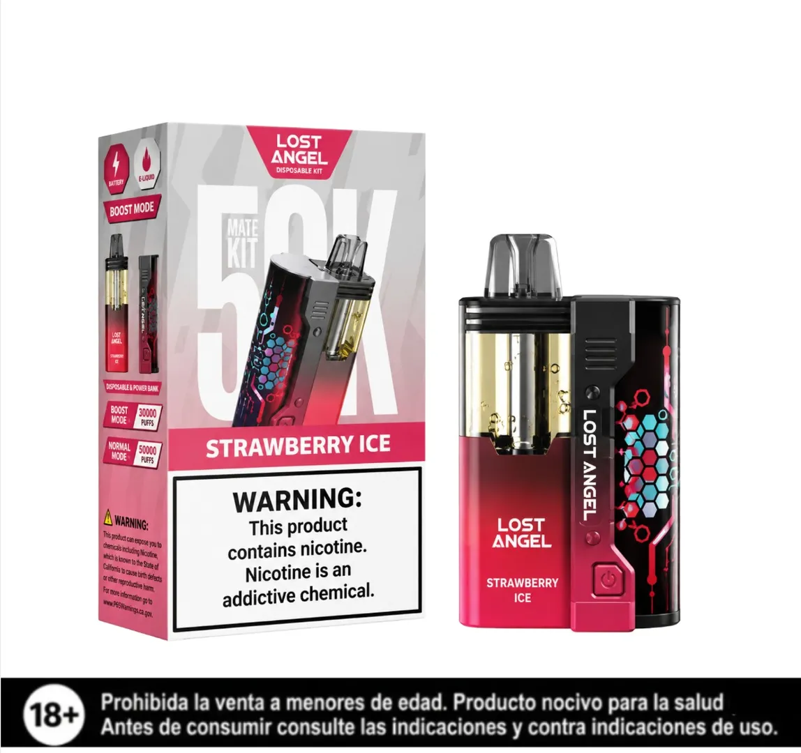 Lost Angel Strawberry Ice 50.000 Puffs