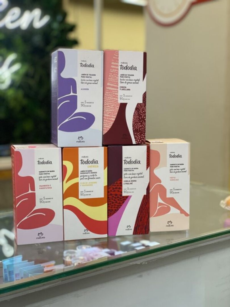 CAJA DE JABONES NATURA X 5 